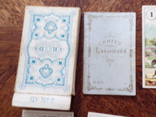 Ancien jeu Lenormand complet dondorf tarot divinatoire édition n°2 SUPERBE