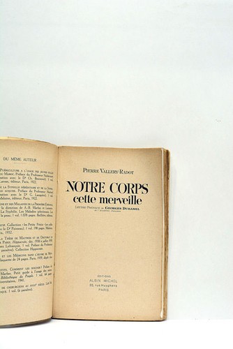 Livre ancien vallery radot - livre,