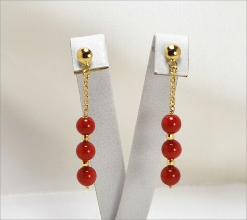 Boucles oreilles jaune - boucles, or