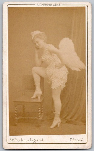 Cdv 1870 juliette beaumaine - cdv,