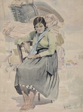 LELEE Léo (1872-1947) "Gitane