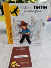 Livre figurines Tintin, la