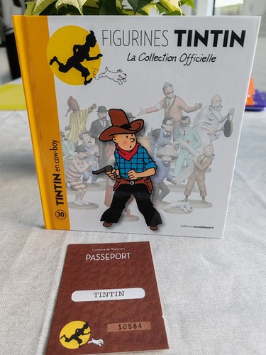 Livre figurines tintin la - livre,