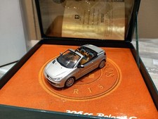 NOREV 1/43 COFFRET PEUGEOT 206CC ROLAND GARROS GRISE 