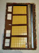 ancien MAHJONG - verre ou