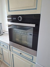 four encastrable pyrolyse BRANDT noir bon état largeur : 59.3 cm hauteur : 59.7 