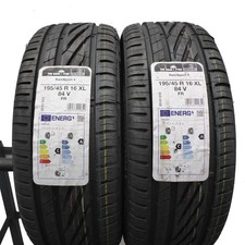 195 45 16 2X UNIROYAL 195/45 R16 84V XL RainSport Pneus D'Été 2021 COMPLET