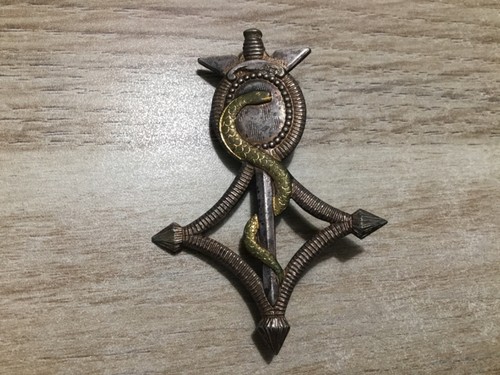Insigne saharien service - insigne, saharien.