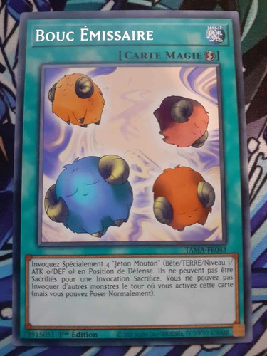 Carte bouc émissaire - carte, yu-gi-oh