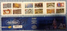 carnet de 12 timbres à validité permanente : art roman