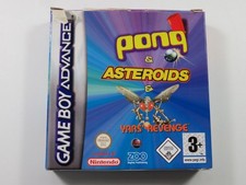 PONG & ASTEROIDS & YARS REVENGE NINTENDO GAMEBOY ADVANCE (GBA) EUR (COMPLETE - G