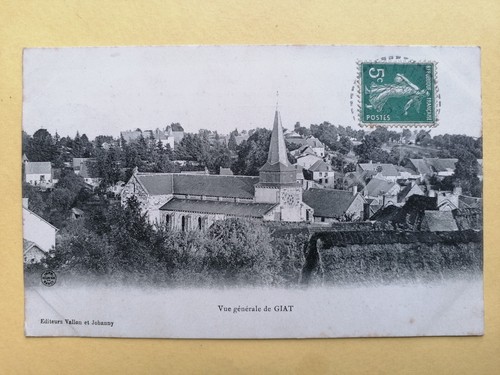 Cpa écrite 1908 auvergne - Écrite,