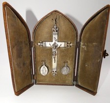 Triptyque Argent massif croix