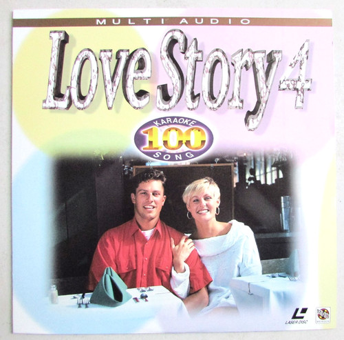 Laserdisc karaoke love story - laserdisc,