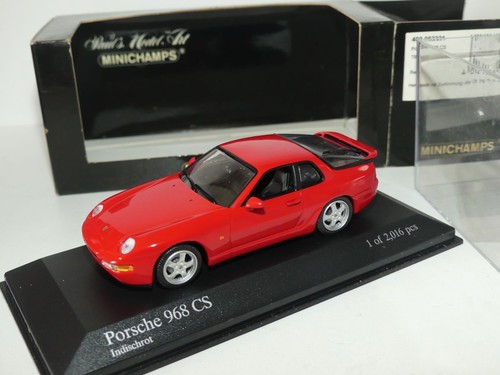 Porsche 968 1993 rouge - 968,