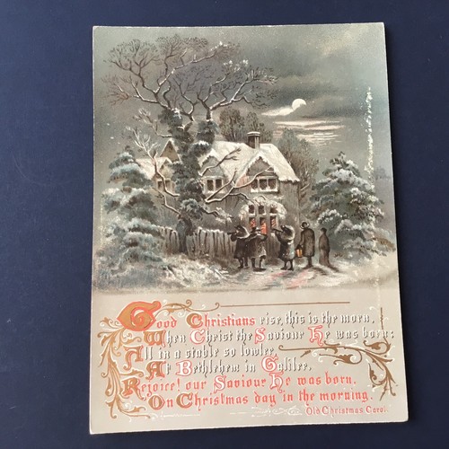 Christmas card last - card,
