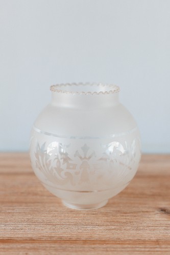Globe verre tulipe - en,