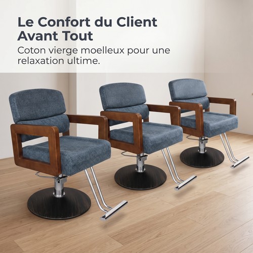 Fauteuil coiffure pivotant - fauteuil, de