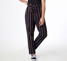 Pantalon Chino Bleu Rayures