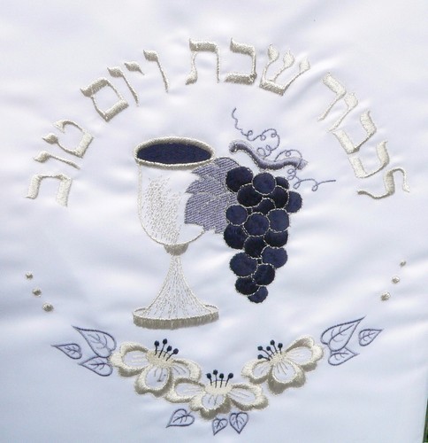 Housse challah hallah shabbat - challah,