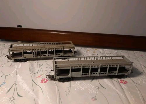Wagon porte voitures - voitures, gris