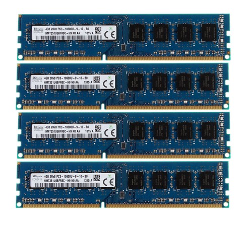 4pcs hynix go 2rx8 - sk, 4