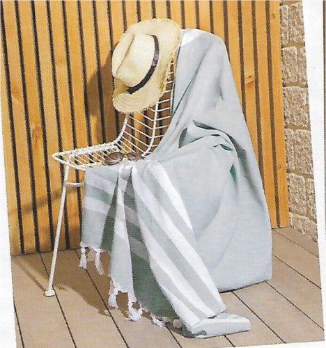 Fouta serviette plage - de,