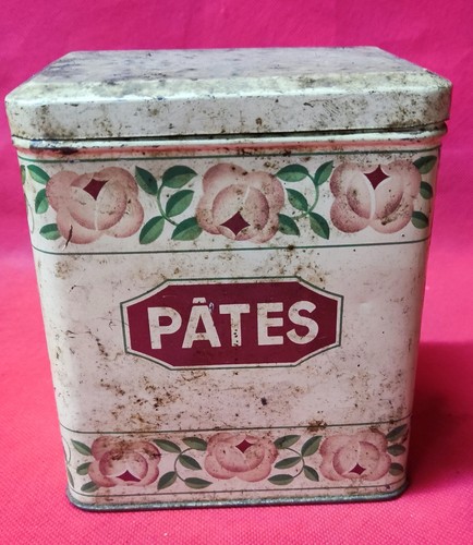 Boîte métal pour pâtes - boîte,