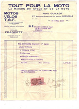 GRENOBLE (38) CYCLES , T.S.F