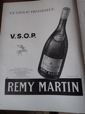 Cognac REMY MARTIN + POULET Frères à BEAUNE + SUISSE FRANCE ILLUSTRATION 1950 co