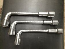 Clés à pipe débouchées 6 pans stahlwille France. 25,26,28. État neuf. 