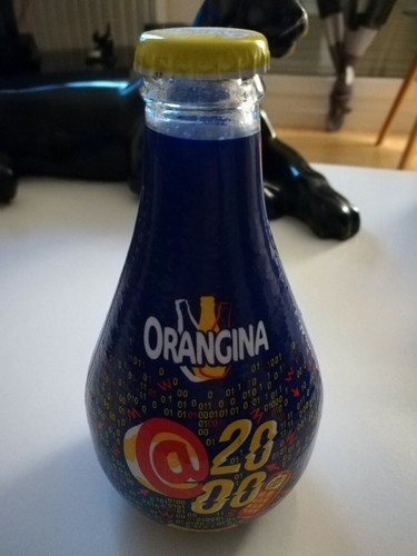 Bouteille orangina pleine - bouteille, d'orangina