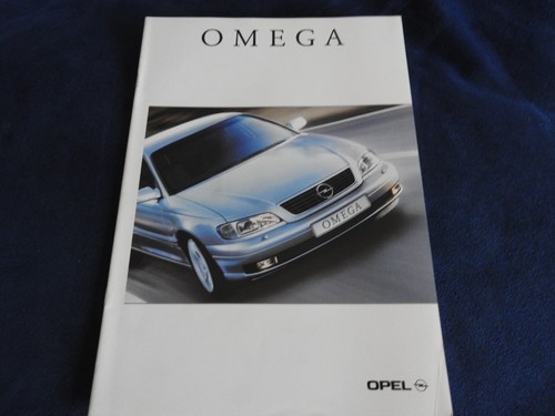 Catalogue opel omega 2002 - catalogue,