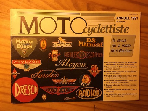 Revue moto motocyclettiste - revue,