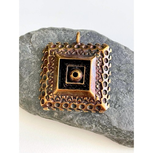 Pendentif vintage dentelle - vintage,