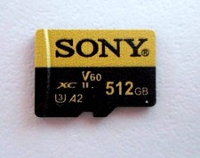 NEUF / NEW Carte micro SD SONY