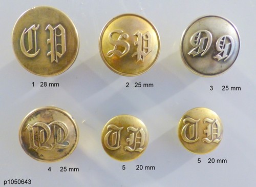 Boutons anciens livree - 6, de