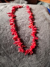 collier corail rouge