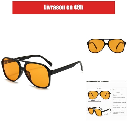Lunettes soleil pilote - de,
