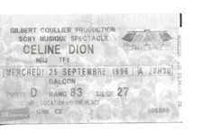 RARE / TICKET BILLET DE