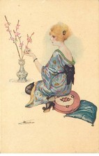 ILLUSTRATEUR  SUZANNE MEUNIER  parisian girls