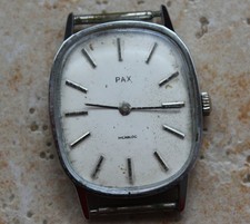 Ancienne montre HOMME mécanique MARQUE: PAX  INCABLOC