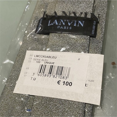 Lanvin cravate homme - cravate,