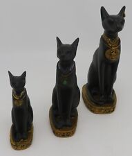STATUETTE FIGURINE RESINE CHAT BASTET DEESSE EGYPTIENNE DE LA MATERNITE au choix