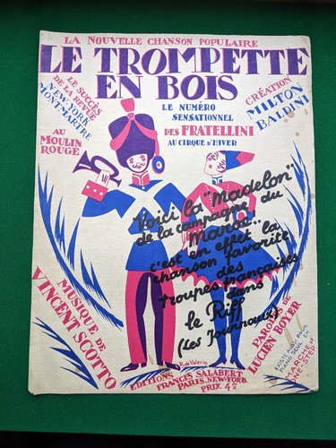 1924 trompette bois - 1924, le