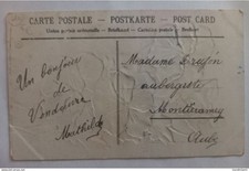 Un Bonjour de Vendeuvre sur Barse (Aube) - Fleurs, Pensées dorées, Carte gaufrée