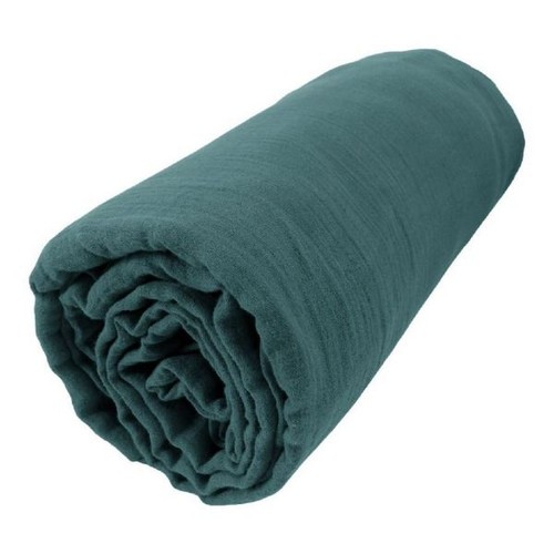 Drap housse 180x200 gaze - housse,