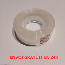 Ruban Adhésif Transparent de Bureau Rouleaux Scotch Emballage   19mm x 33 m FR