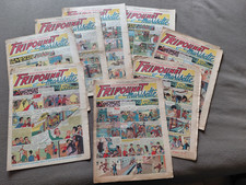 FRIPOUNET ET MARISETTE / LOT DE 8 JOURNAUX / 1954 (SYLVAIN ET SYLVETTE)