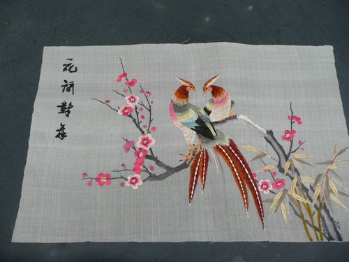 Broderies asiatique en - ,